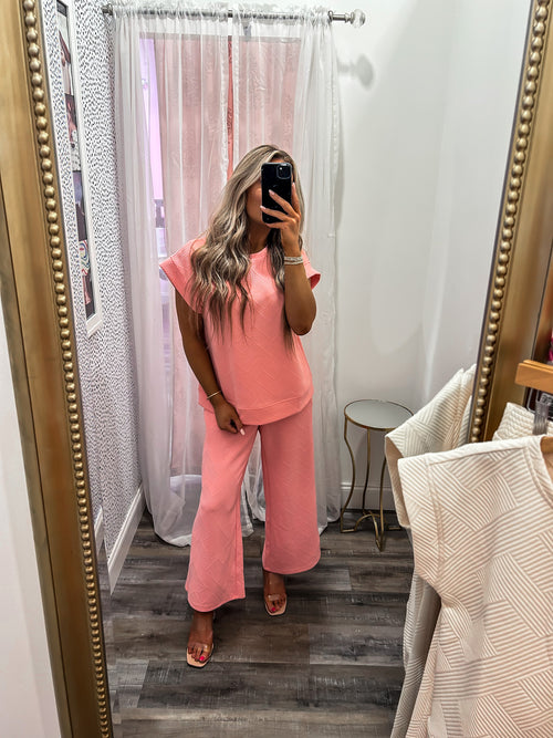 Cozy Day Out Set - Pink