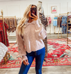 Scallop Pink Sweater