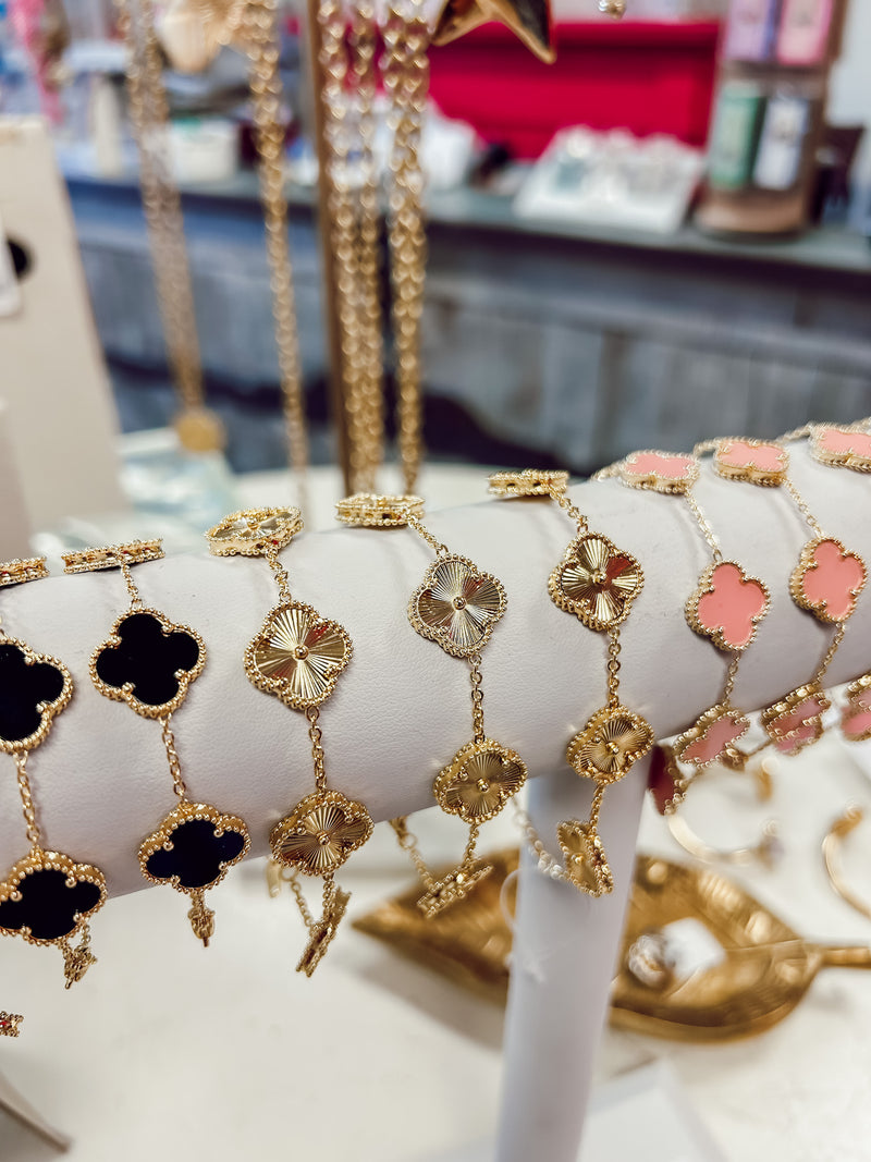 Clover Bracelet - Gold