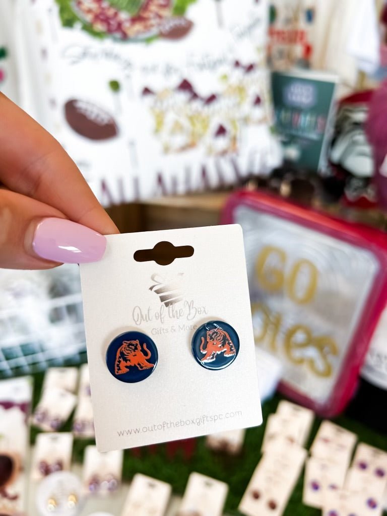 Auburn Stud Earrings