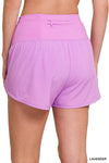 Running The Roads Shorts - Fushia