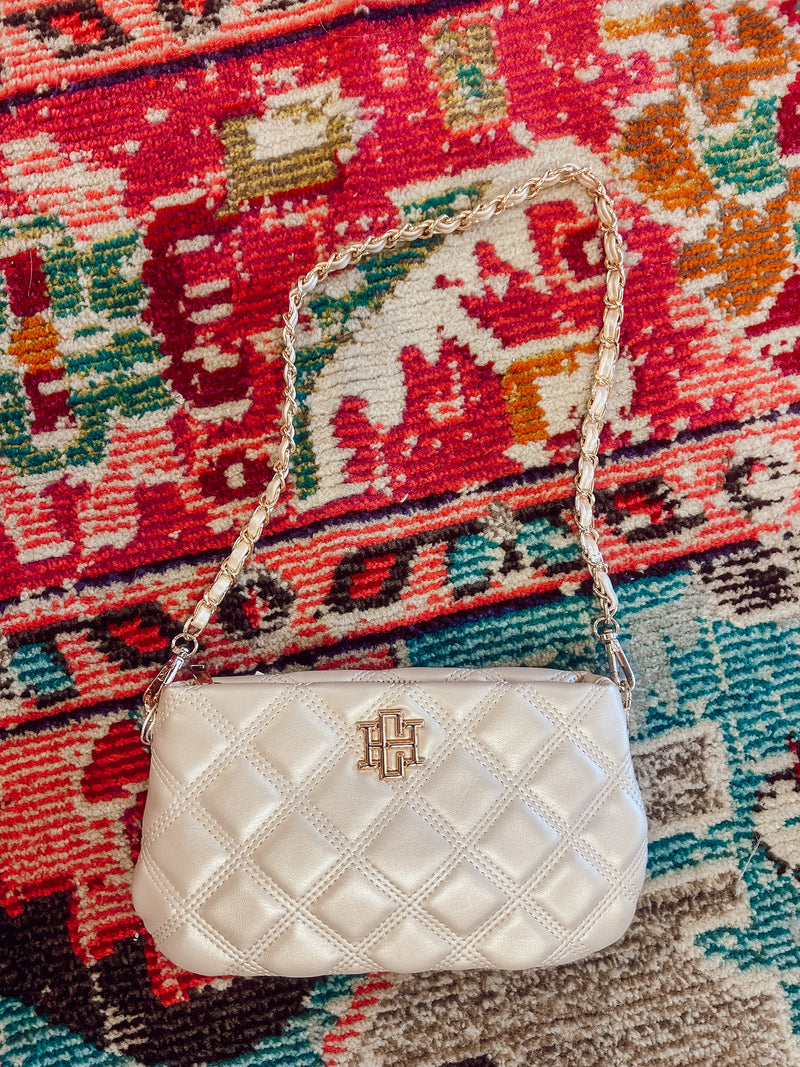 Caroline Hill Purse - Cream