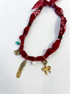 Gameday Scarf Necklace - Seminoles / Garnet