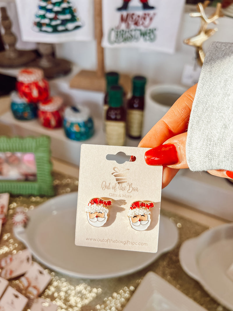 Santa Stud Earrings