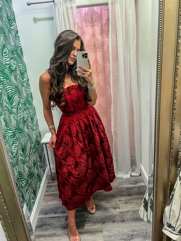 Emily In Paris Dress - Red