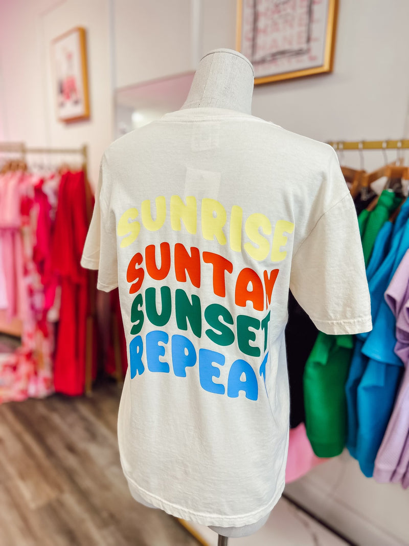 Sunrise Repeat Tee