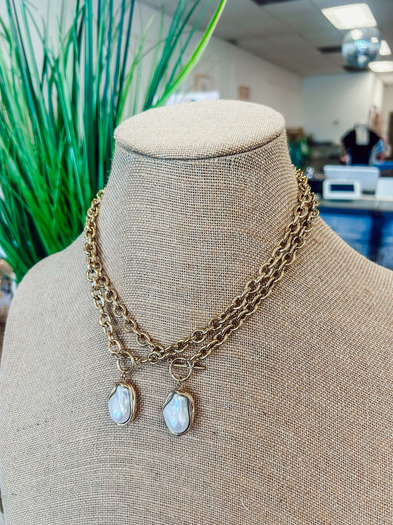 Pearl Drop Necklace