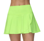 Neon Yellow Skort