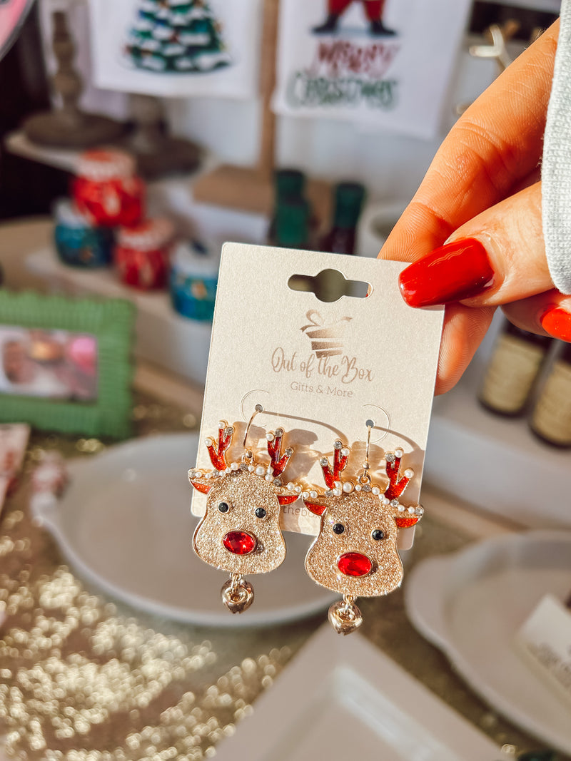 Rudolph Bell Earrings