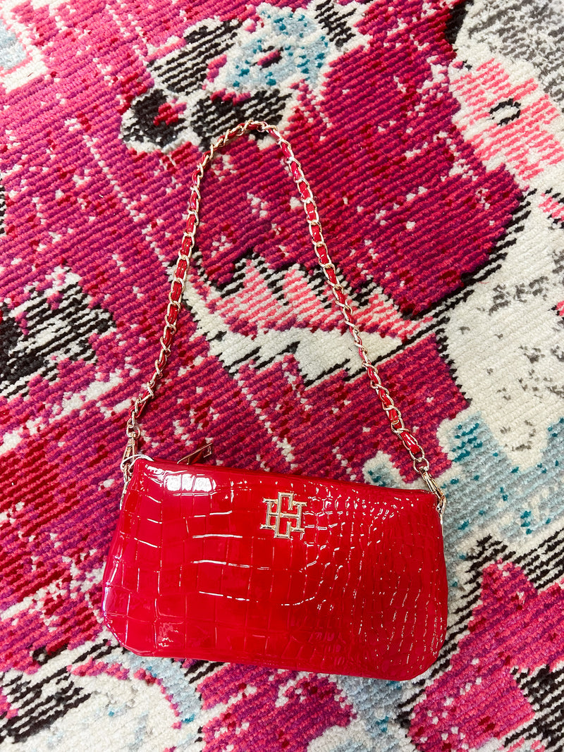 Caroline Hill Purse - Red