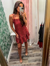 Weekend Well Spent Dress - Red