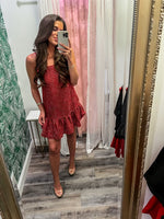 Weekend Well Spent Dress - Red