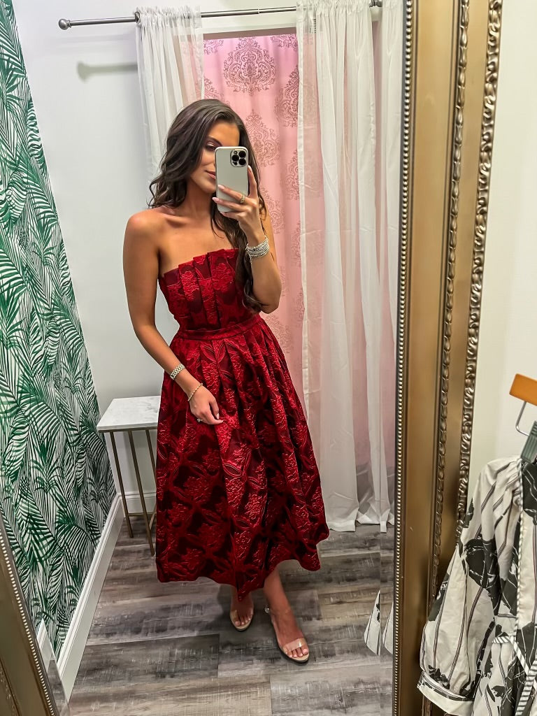 Emily In Paris Dress - Red