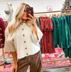 Teddy Sweater - Cream