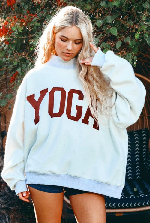 *PRE ORDER* ships 8/30 - Pilates Reversible Sweatshirt