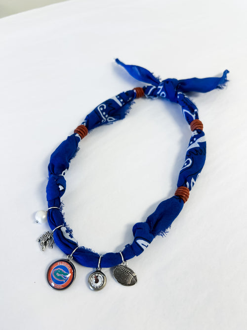 Gameday Scarf Necklace - Gators