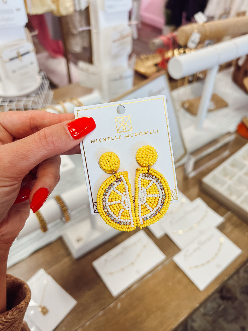 Lemon Drop Earrings