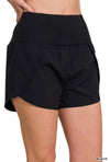 Running The Roads Shorts - Black