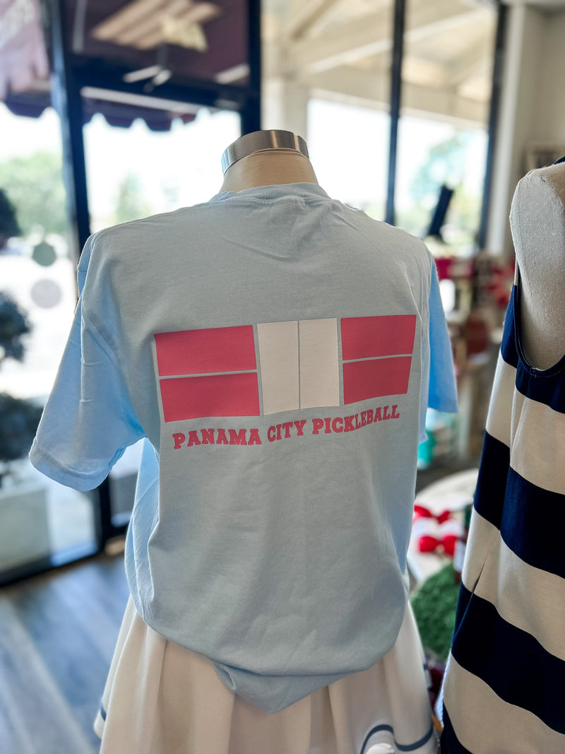 Panama City Pickleball Court Tee