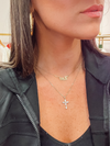 The Cara Cross Necklace - Large