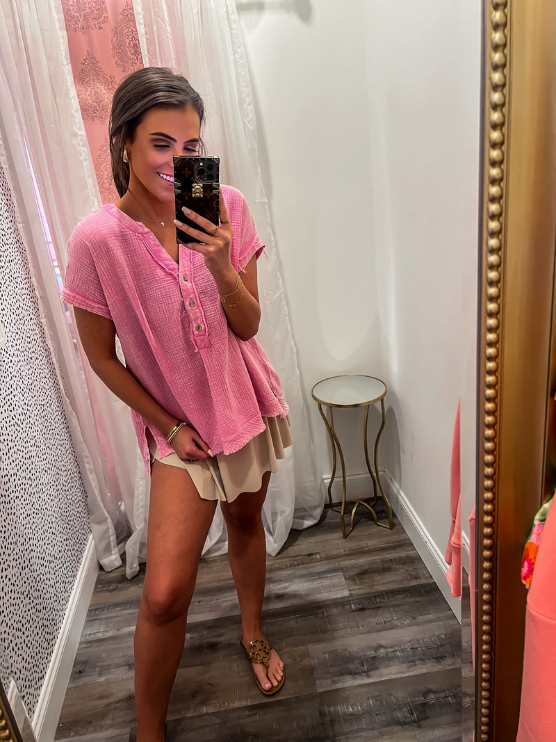 Candy Pink Top