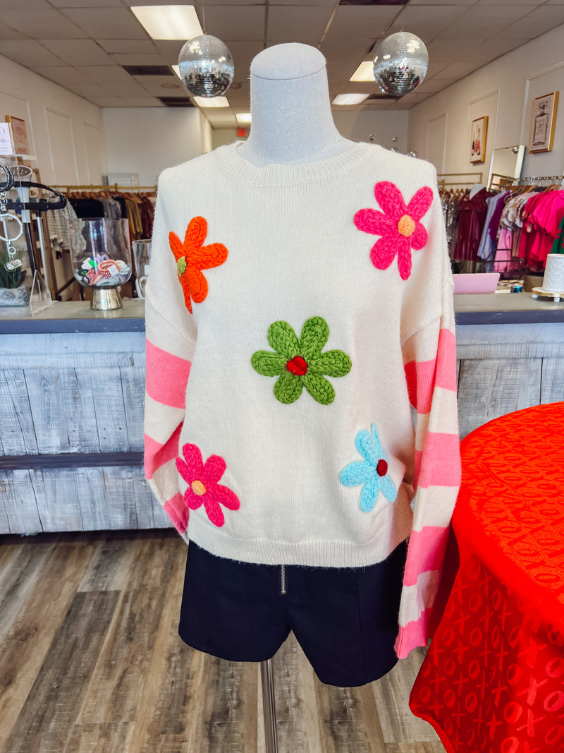 Flowers Forever Sweater