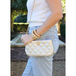 Caroline Hill Purse - Cream